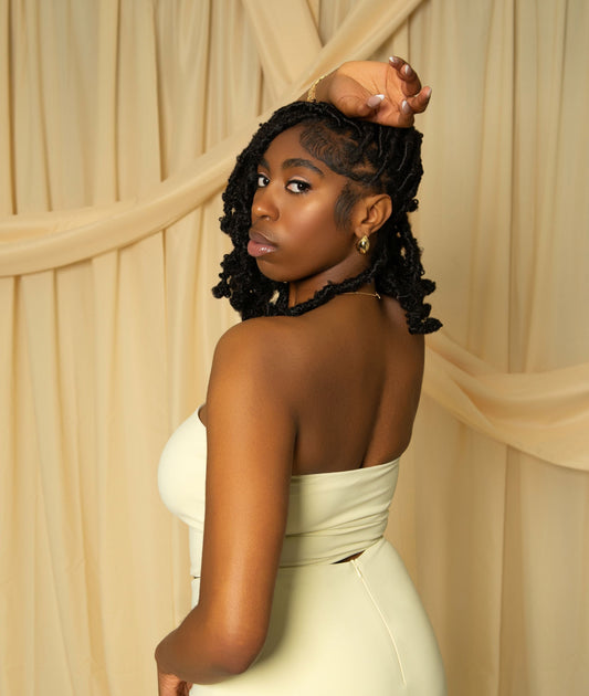 Cropped Tube Top - Cream